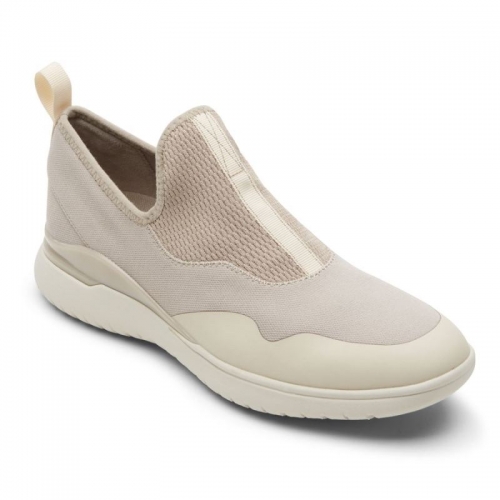 SANDÁLIA ROCKPORT TOTAL MOTION SPORT MESH FEMININA - BRANCA/HUMMUS ECO