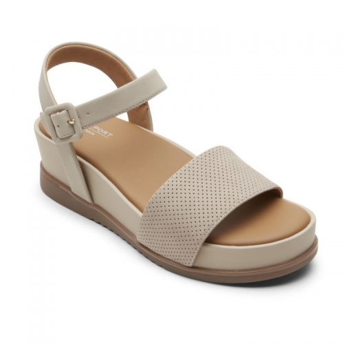 ROCKPORT FEMININA SANDÁLIA DELANIE - HÚMUS