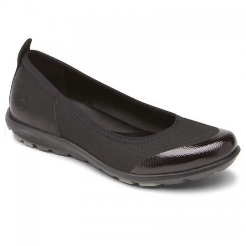 ROCKPORT TRUWALKZERO SLIP-ON FEMININO PRETO