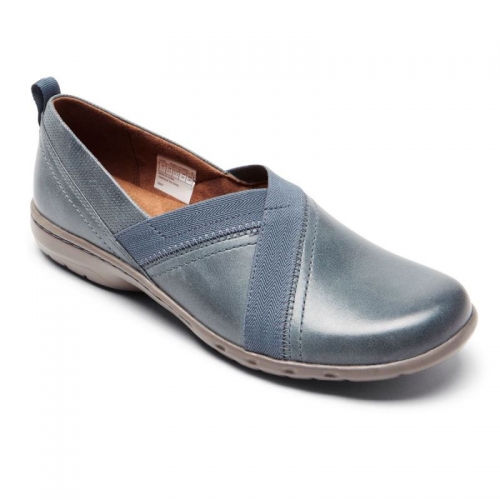 Cobb Hill Penfield Slip-on Feminino Rockport - Azul-petróleo