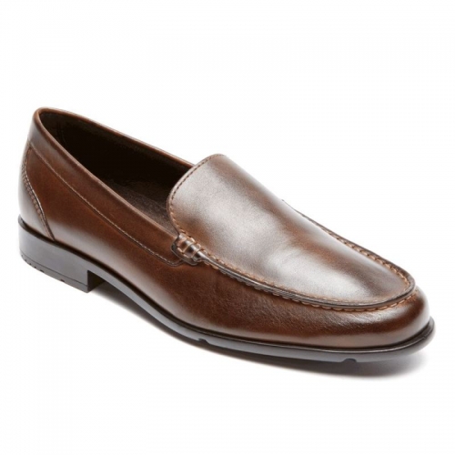 MOCASSINO MASCULINO ROCKPORT CLASSIC VENETIAN - MARROM ESCURO