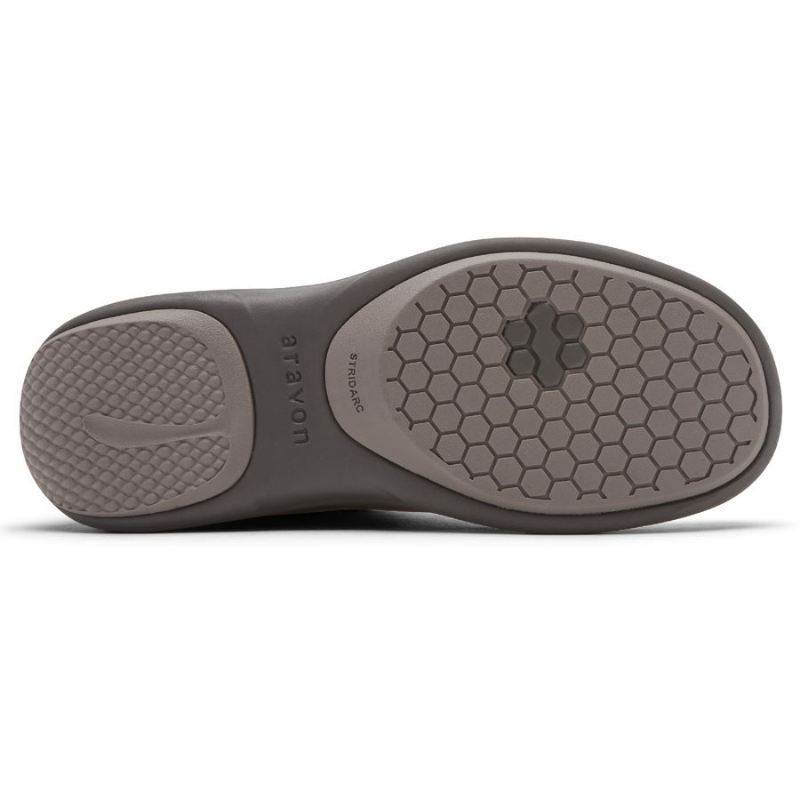 BOTA DE CANO BAIXO IMPERMEÁVEL REV STRIDARC FEMININA ROCKPORT - PEDRA