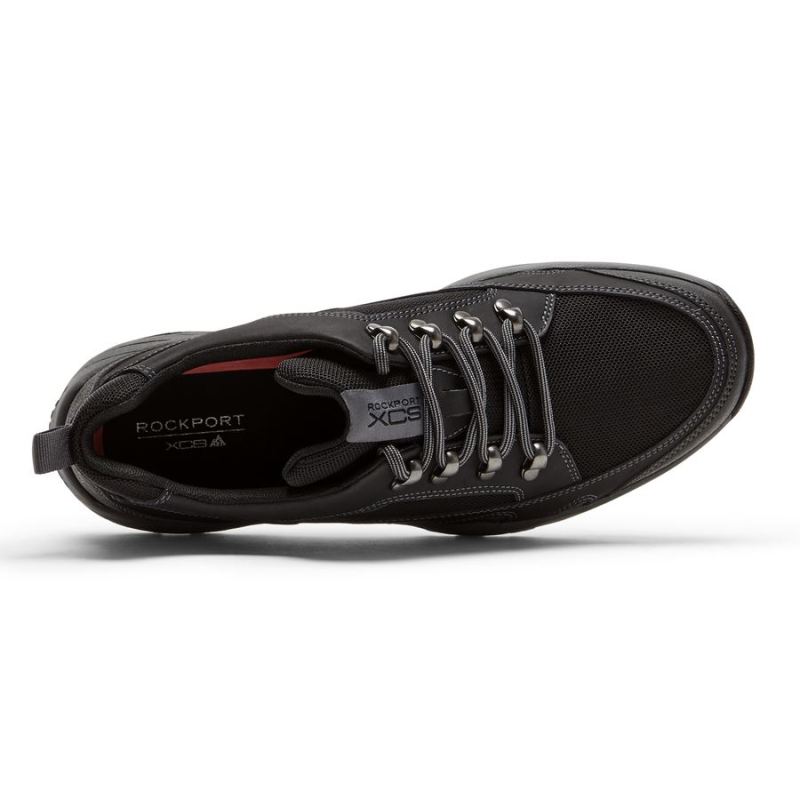 ROCKPORT XCS RIGGS TREKKER MASCULINO - CAMURÇA/MALHA PRETA TRIPLA