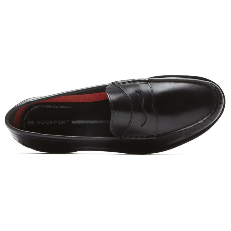 MOCASSINO ROCKPORT MODERN PREP PENNY - PRETO