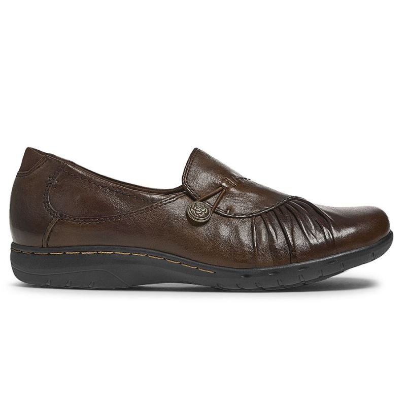 TÊNIS ROCKPORT COBB HILL PAULETTE SLIP-ON-BARK FEMININO