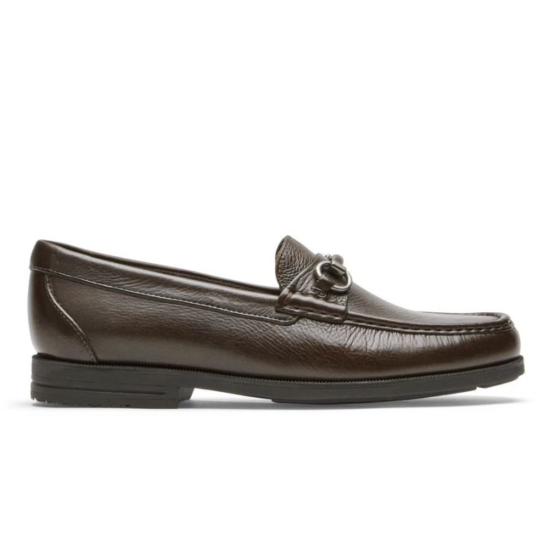 Mocassim masculino ROCKPORT PRESTON BIT-TUMBLED JAVA