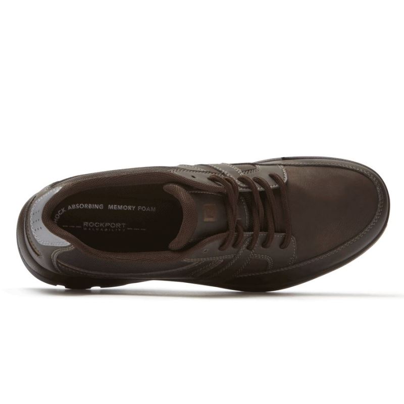 ROCKPORT GET YOUR KICKS BLUCHER - MARROM