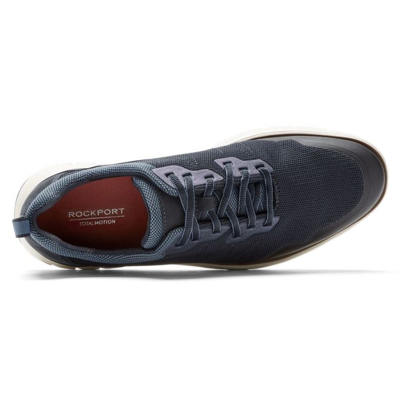 TÊNIS ROCKPORT TOTAL MOTION SPORT MUDGUARD MASCULINO - NOVO VERSÃO SOCIAL AZUL