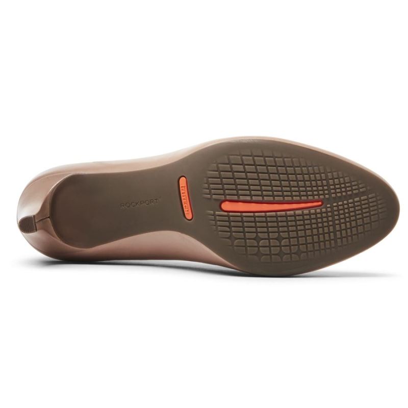 Total Motion Arabella Heel Feminino Rockport - Cinza Claro