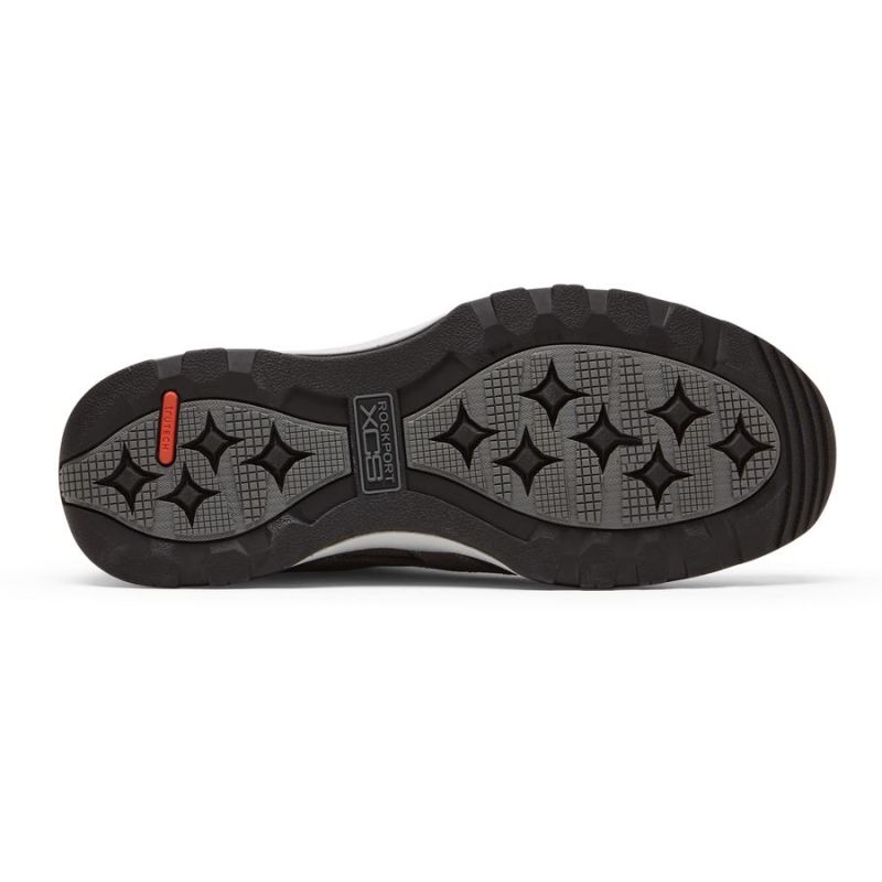 ROCKPORT XCS RIGGS TREKKER MASCULINO - CAMURÇA/MALHA CINZA AÇO