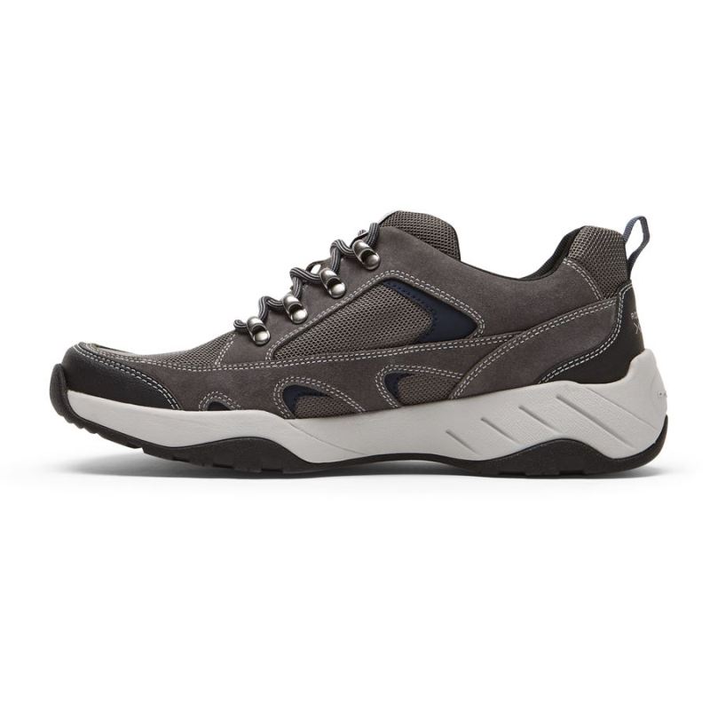 ROCKPORT XCS RIGGS TREKKER MASCULINO - CAMURÇA/MALHA CINZA AÇO