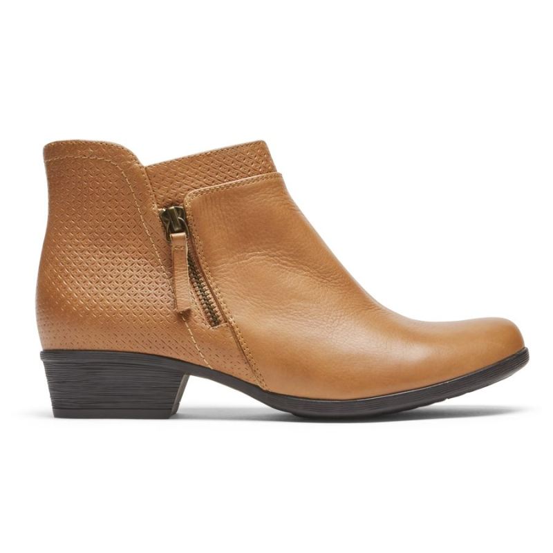 ROCKPORT BOTA CARLY FEMININA - NOZ-MOSCADA