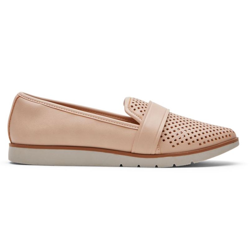 MOCASSINO PERFURADO STACIE ROCKPORT FEMININO - ROSA