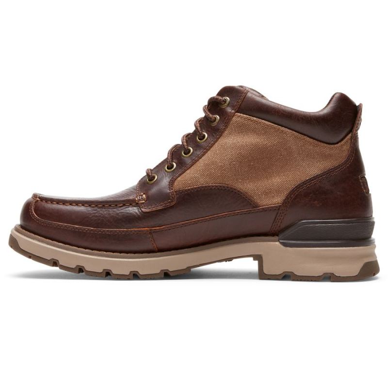 BOTA ROCKPORT MASCULINA TOTAL MOTION TREK KEOTABOTA IMPERMEÁVEL - BEGE