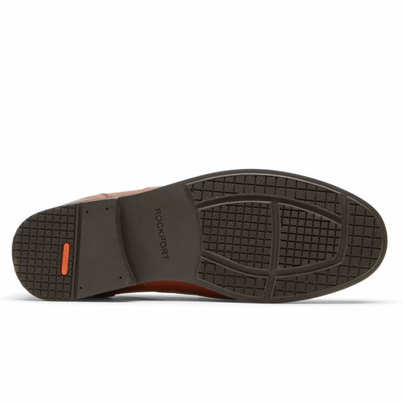 MOCASSINO MASCULINO ROCKPORT PRESTON PENNY - BRANCO TUMBLED