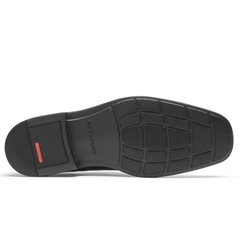 Sandália Masculina Rockport Greyson Biqueira Bike - OXFORD - Preto