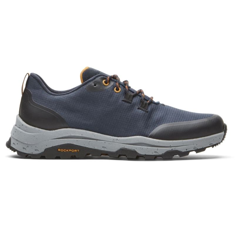 XCS PATHWAY IMPERMEÁVEL OXFORD ESPORTIVO MASCULINO ROCKPORT - NOVO AZUL SOCIAL RIPSTOP POLYES