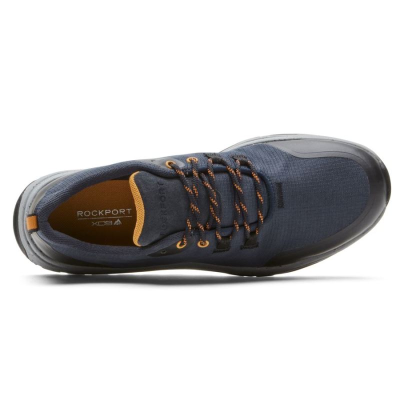 XCS PATHWAY IMPERMEÁVEL OXFORD ESPORTIVO MASCULINO ROCKPORT - NOVO AZUL SOCIAL RIPSTOP POLYES