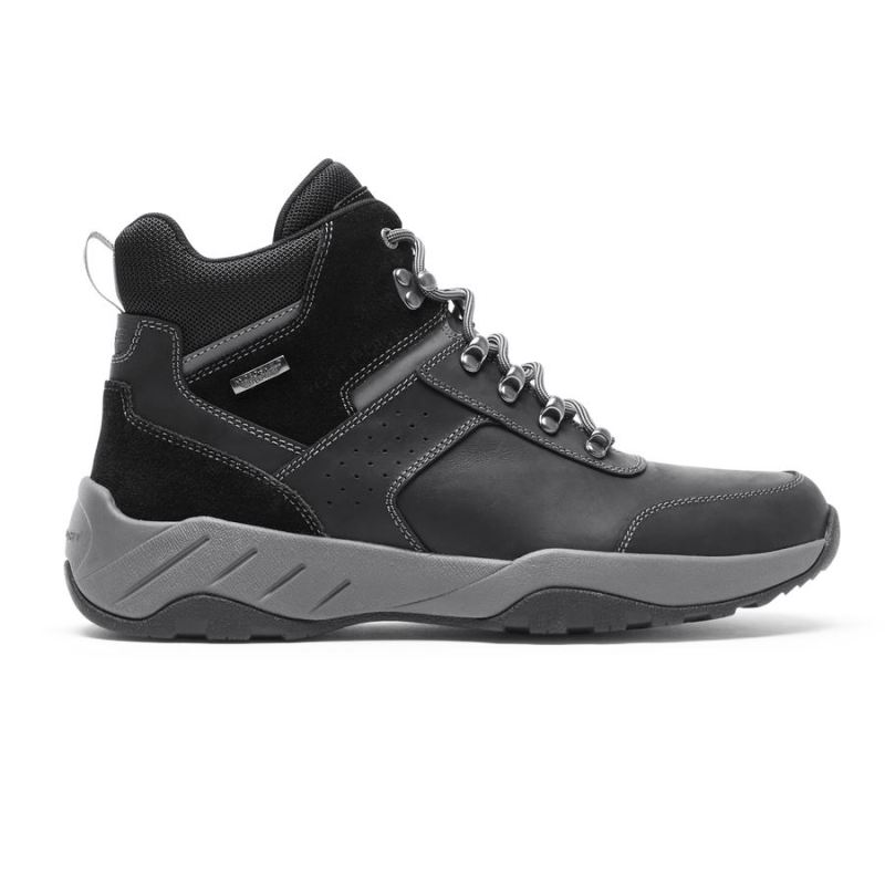 BOTA MASCULINA XCS SPRUCE PEAK TREKKER ROCKPORT - IMPERMEÁVEL - PRETA