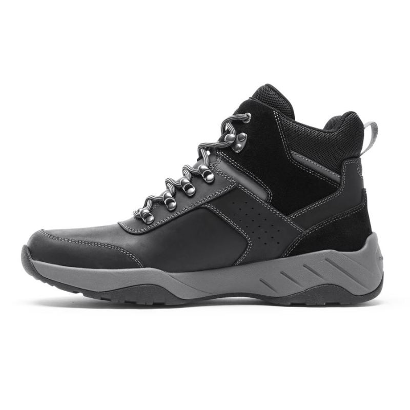 BOTA MASCULINA XCS SPRUCE PEAK TREKKER ROCKPORT - IMPERMEÁVEL - PRETA