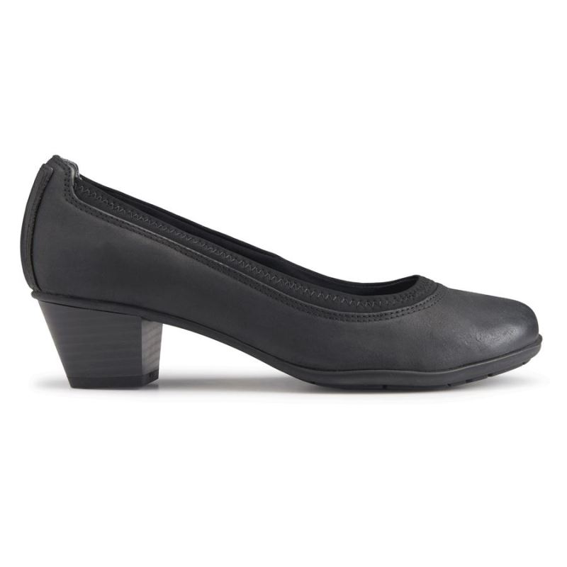 SALTO AMY FEMININO ROCKPORT - PRETO