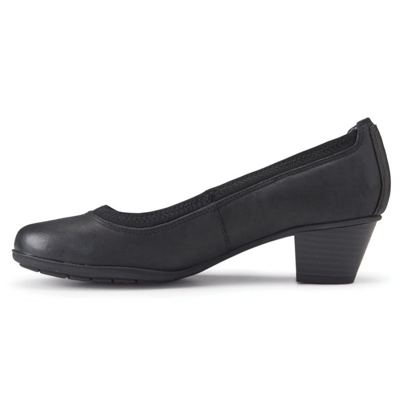 SALTO AMY FEMININO ROCKPORT - PRETO
