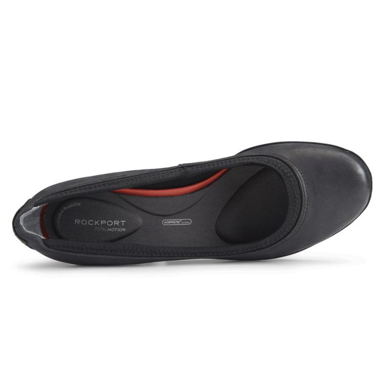SALTO AMY FEMININO ROCKPORT - PRETO