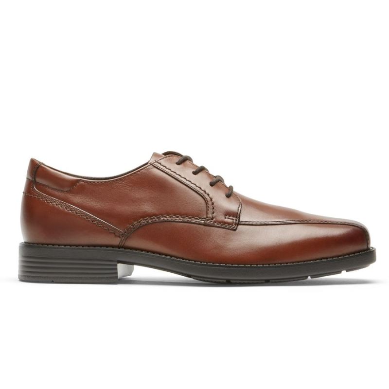 ROCKPORT MASCULINO GREYSON BIKE TOE OXFORD - BEGE