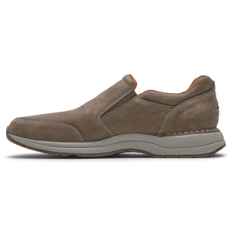 EDGE HILL 2 DOUBLE GORE MASCULINO ROCKPORTSLIP-ON-OLIVE