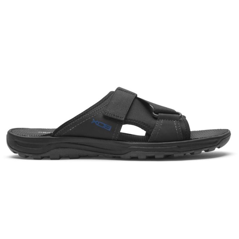 SANDÁLIA MASCULINA ROCKPORT XCS TRAIL TECHNIQUEChinelo com Velcro - Preto