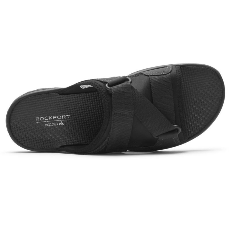 SANDÁLIA MASCULINA ROCKPORT XCS TRAIL TECHNIQUEChinelo com Velcro - Preto