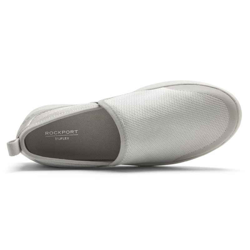 MOCASSINO TRUFLEX FLY LAVÁVEL ROCKPORT FEMININO - MALHA DOVE LAVÁVEL
