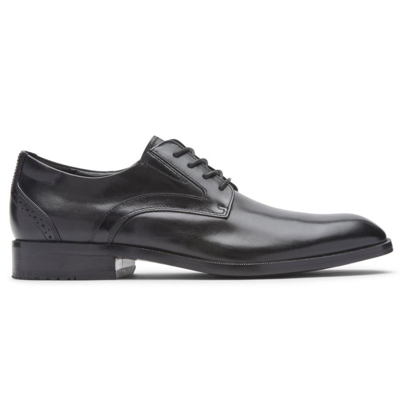 BOTA MASCULINA ROCKPORT TOTAL MOTION OFFICE BICA LISAOXFORD - PRETO