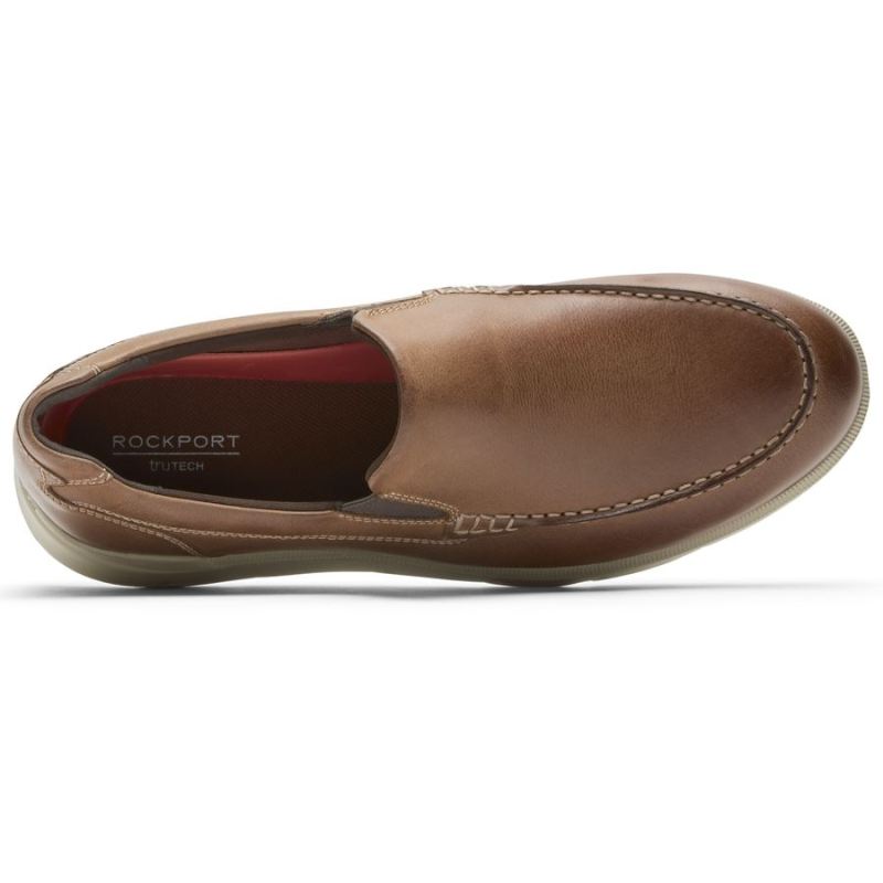 MOCASSINO MASCULINO ROCKPORT GRADY VENETIAN - BEGE