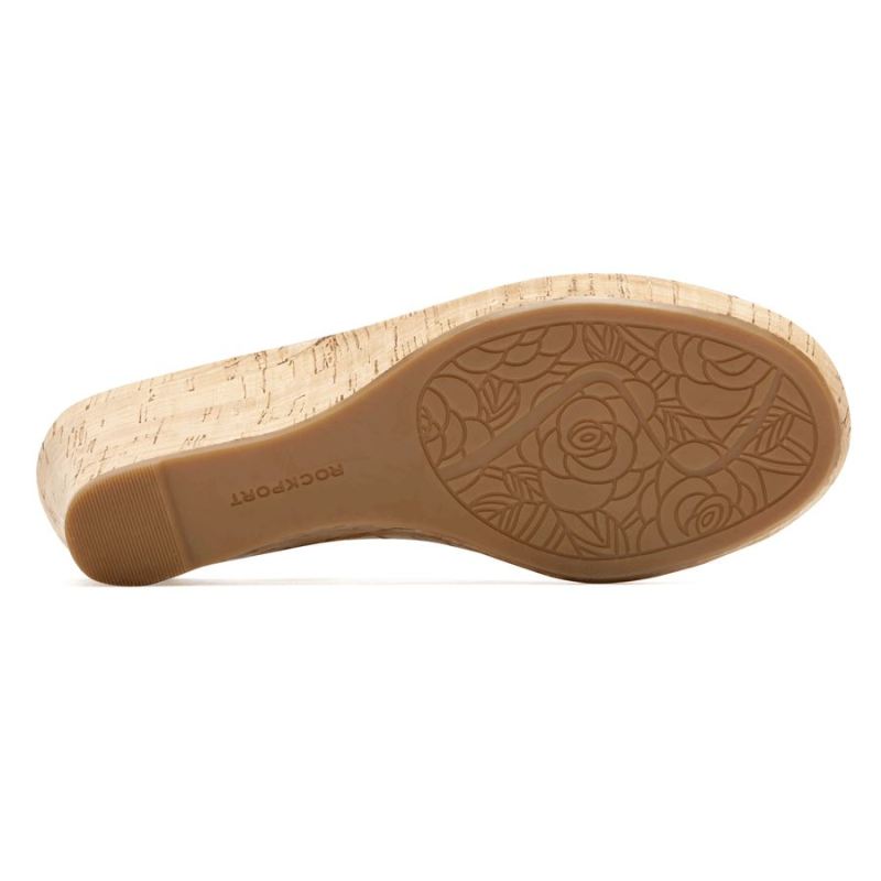 SANDÁLIA BRIAH PERF SLING FEMININA ROCKPORT - BRANCA