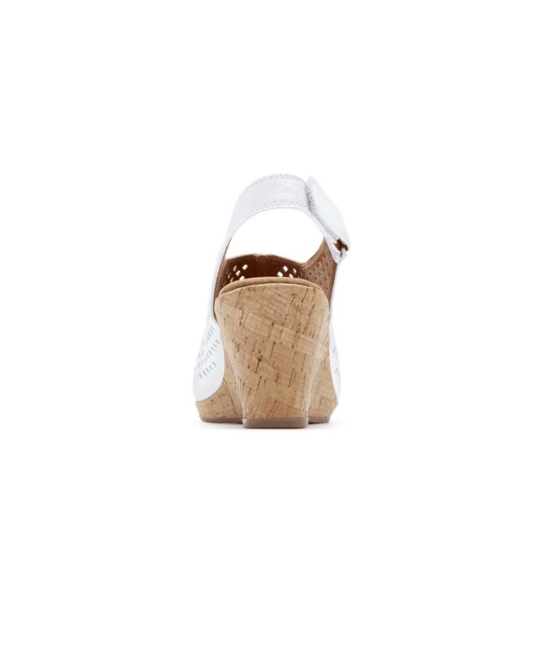 SANDÁLIA BRIAH PERF SLING FEMININA ROCKPORT - BRANCA