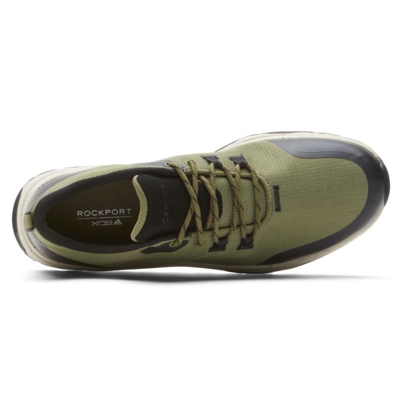 XCS PATHWAY MASCULINO IMPERMEÁVEL OXFORD ESPORTIVO ROCKPORT - POLIÉSTER RIPSTOP AZUL-OLIVA