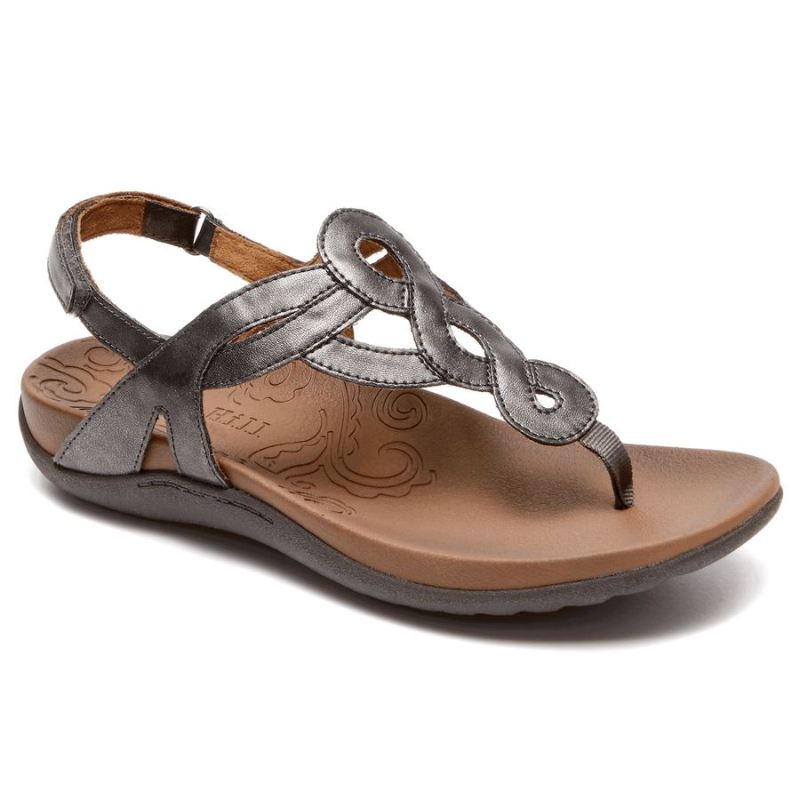 SANDÁLIA RAMONA FEMININA ROCKPORT - PEWTER