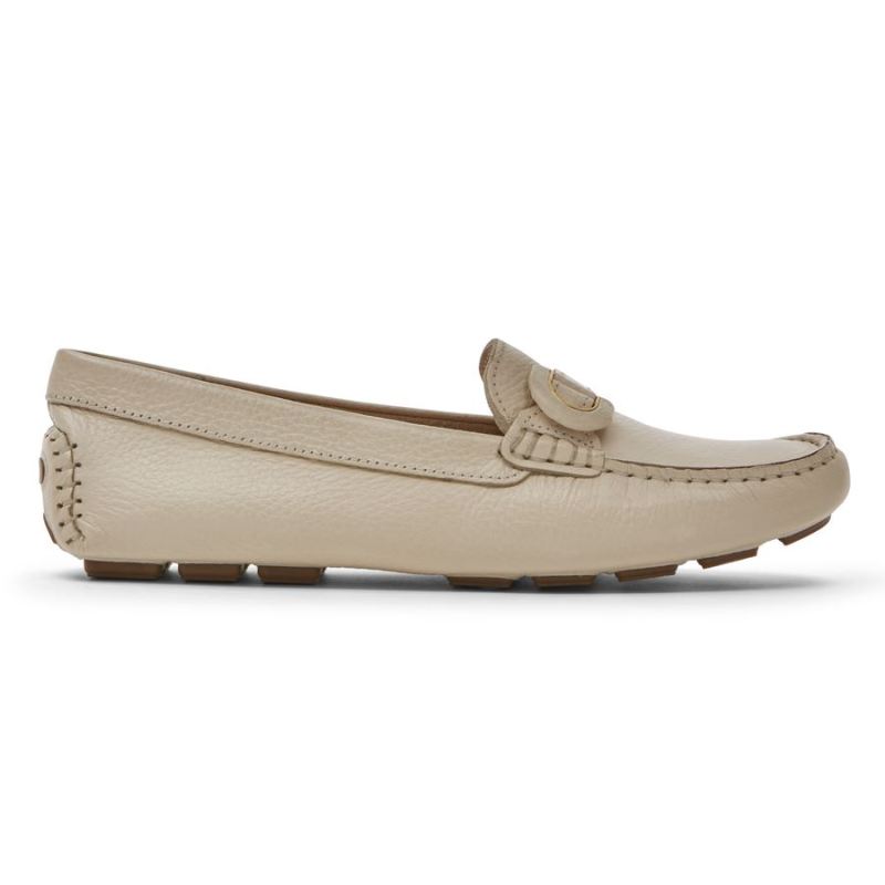 MOCASSINO ROCKPORT BAYVIEW RING FEMININO - BAUNILHA