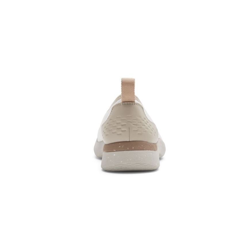 Tênis ROCKPORT TRUFLEX FLY KNIT BALLET FLAT BAUNILHA LAVÁVEL