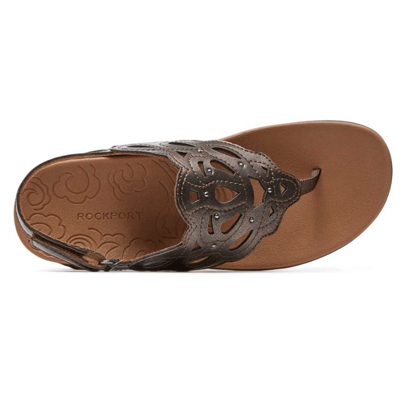 SANDÁLIA ROCKPORT RIDGE SLING - BRONZE