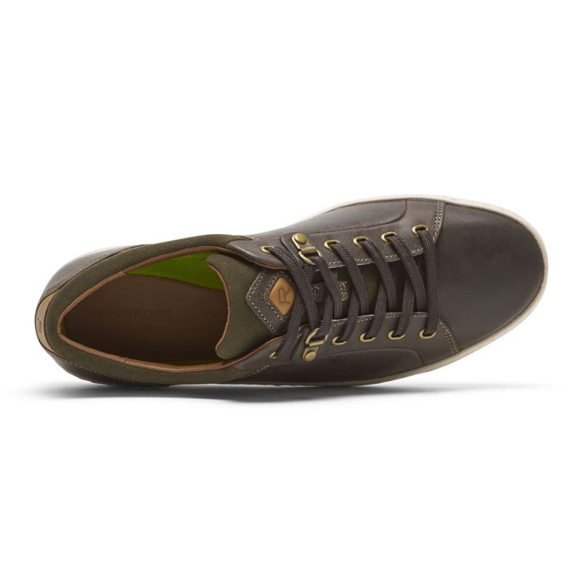 TÊNIS MASCULINO ROCKPORT PULSETECH CUPSOLE-COURO JAVA
