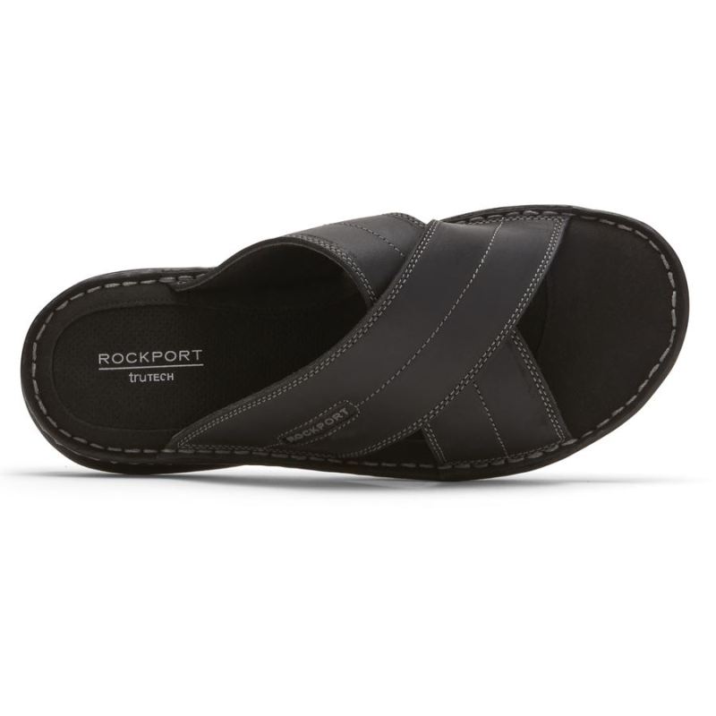 SANDÁLIA MASCULINA ROCKPORT DARWYN COM BANDA CRUZADA - PRETACOURO II