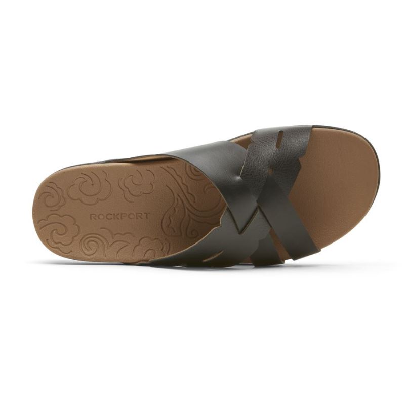 SLIDE RIDGE WOVEN FEMININO ROCKPORT - PRETO
