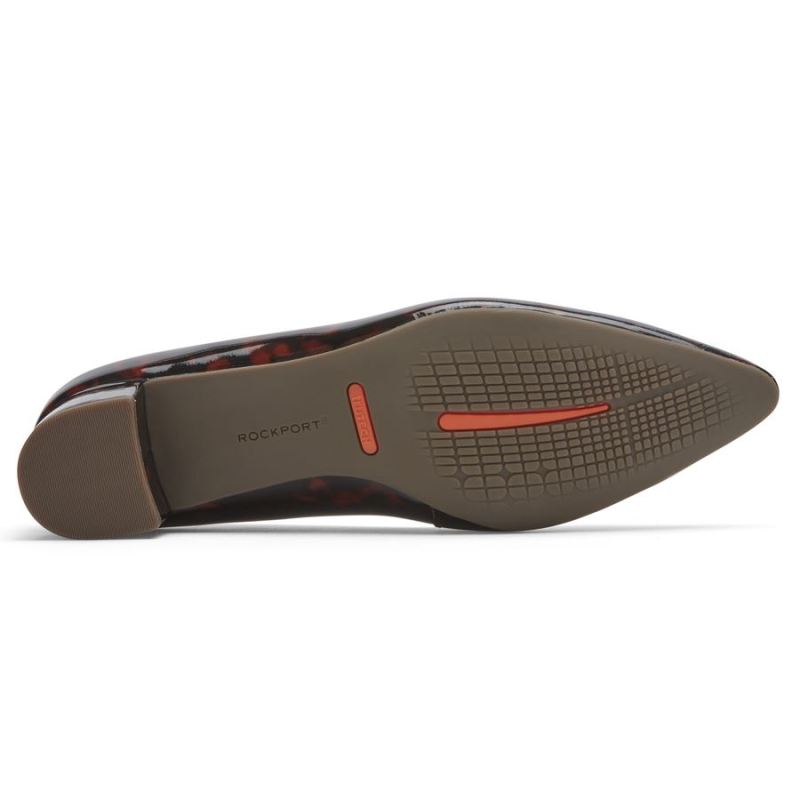 ROCKPORT SALTO GRACIE FEMININO TOTAL MOTION - PATENTE TARTARUGA