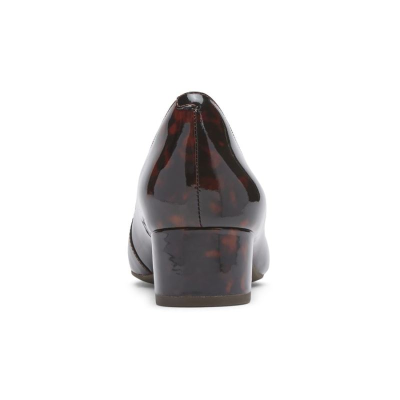 ROCKPORT SALTO GRACIE FEMININO TOTAL MOTION - PATENTE TARTARUGA