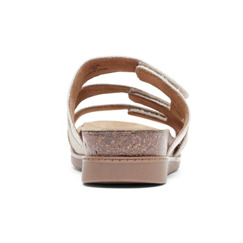 Sandália Slide Cobb Hill May Feminina Rockport - Pomba