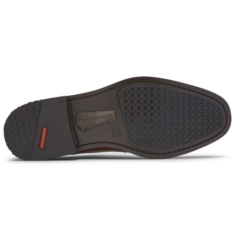 BOTA ROCKPORT TOTAL MOTION OFFICE OXFORD MASCULINA - BRITISH BEGE