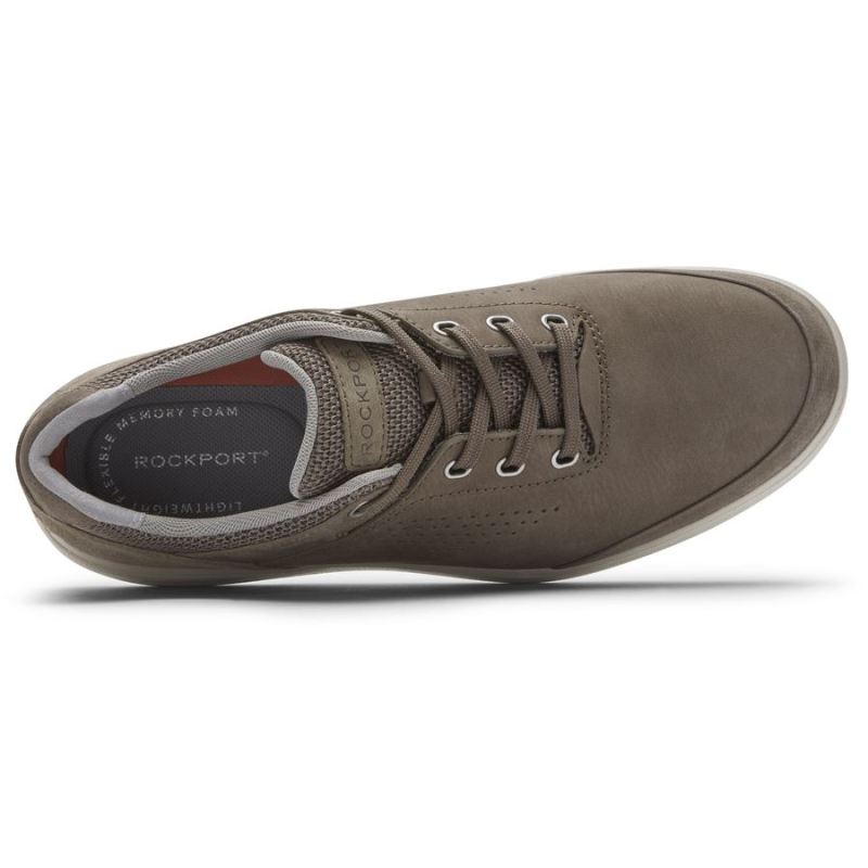 ROCKPORT BECKWITH UBAL OXFORD-BREEN CAMURÇA NUBUCK MASCULINA