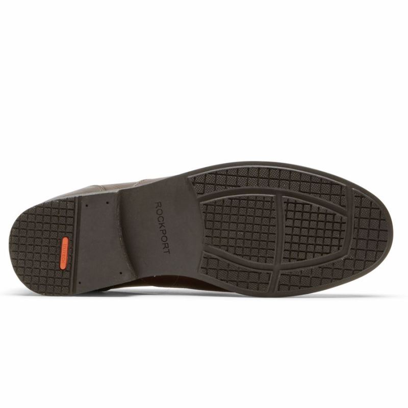 MOCASSINO MASCULINO ROCKPORT PRESTON PENNY - JAVA TUMBLED